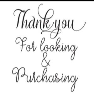 Thank you for shopping my closet